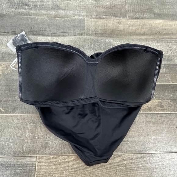 NEW Anne Cole Twist Front Shirred One Piece Swimsuit - Picture 8 of 10